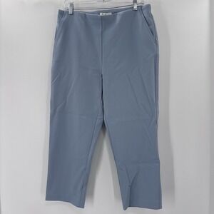 rachel zoe Slate High Rise Cropped Trouser pants Women Size 10 Office Siren